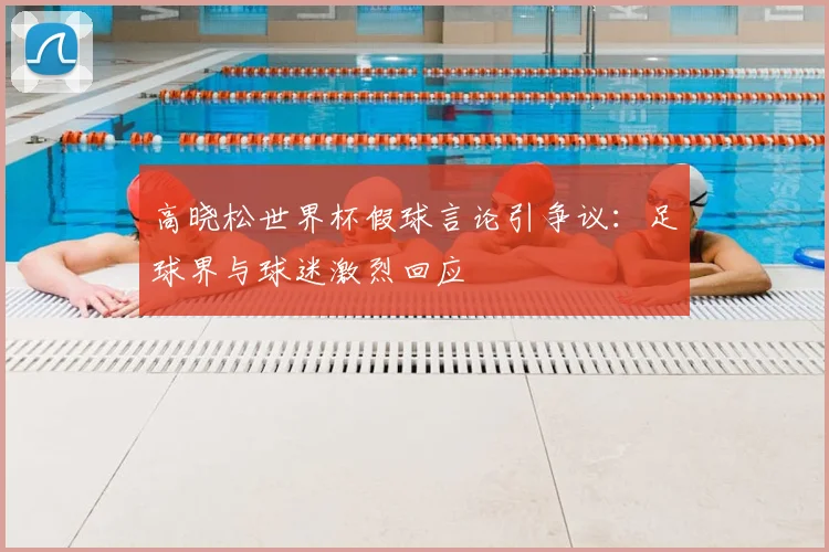 高晓松世界杯假球言论引争议：足球界与球迷激烈回应